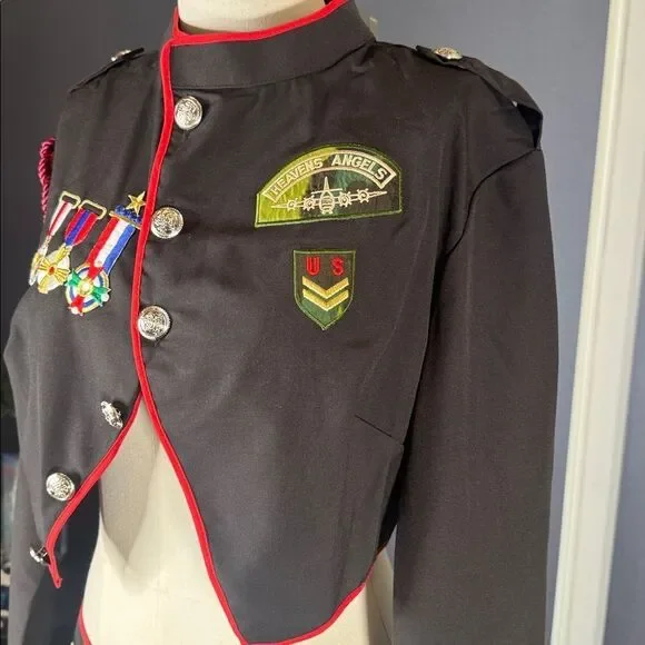Leg Avenue Black Sexy Trooper Uniform Costume Halloween Cosplay Size L NEW *READ - Picture 4 of 14